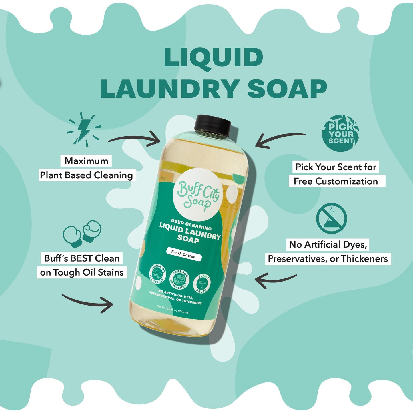 99 PomLems Liquid Laundry Soap